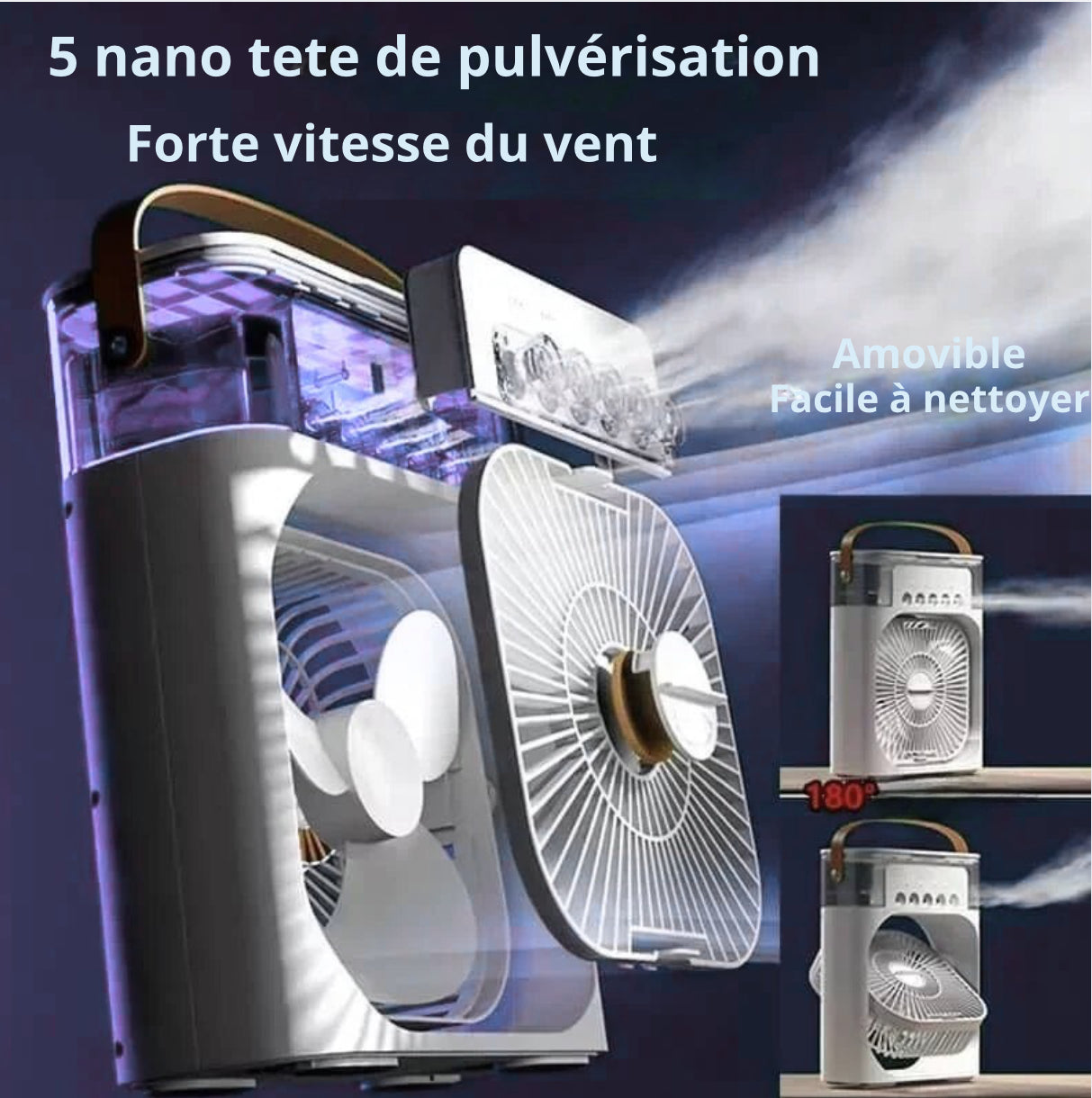 ❄️ La fraîcheur à portée de main – Climatisation portable nouvelle génération